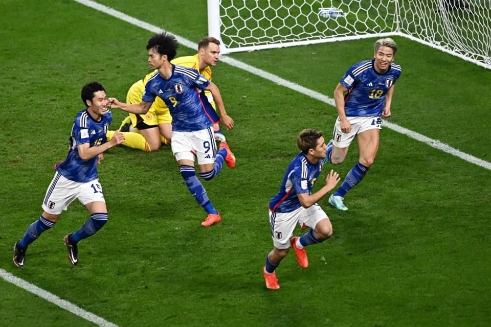 Japón le dio la vuelta al partido frente a Alemania.