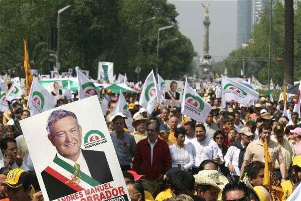 La marcha del Presidente López Obrador será el domingo a las 9:00 horas.