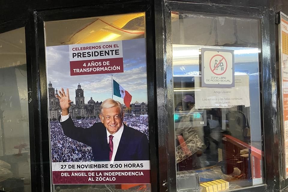 La marcha de AMLO es este domingo 27 de noviembre por los cuatro años de Gobierno.