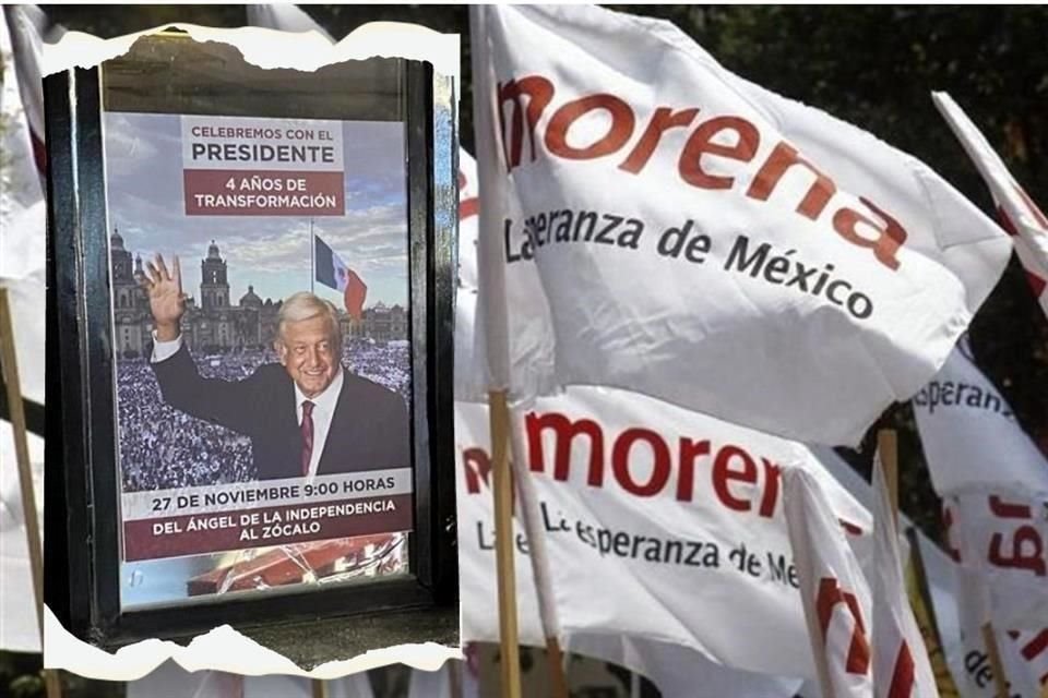 Servidores han acusado que fueron amagados para que asistan a la marcha de mañana en apoyo al Presidente Andrés Manuel López Obrador. 