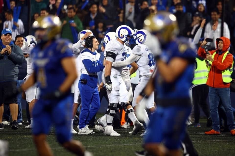 Los Borregos del Tec de Monterrey ganaron su quinta Final sobre Auténticos Tigres al imponerse en series extras 32-30