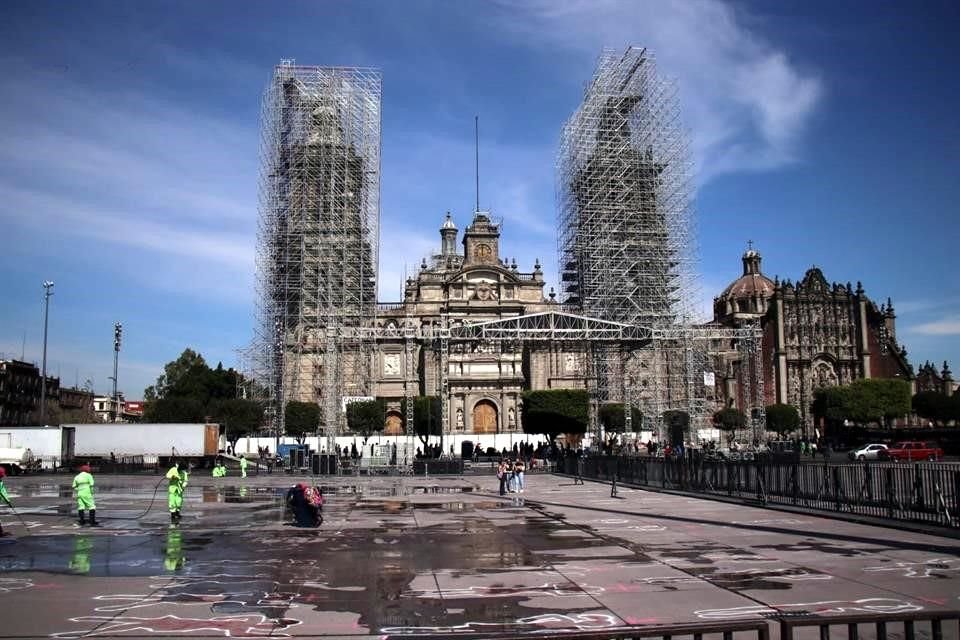 El contingente arribará al Zócalo alrededor de las 11:00 horas, de acuerdo con estimaciones.