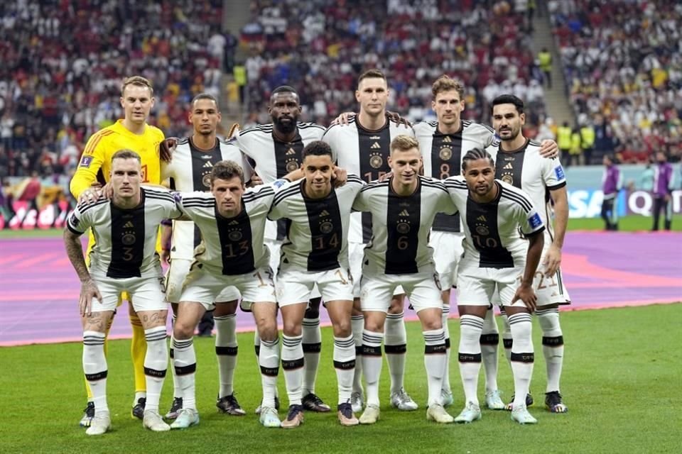 La Selección de Alemania llegó a este partido tras caer con Japón.