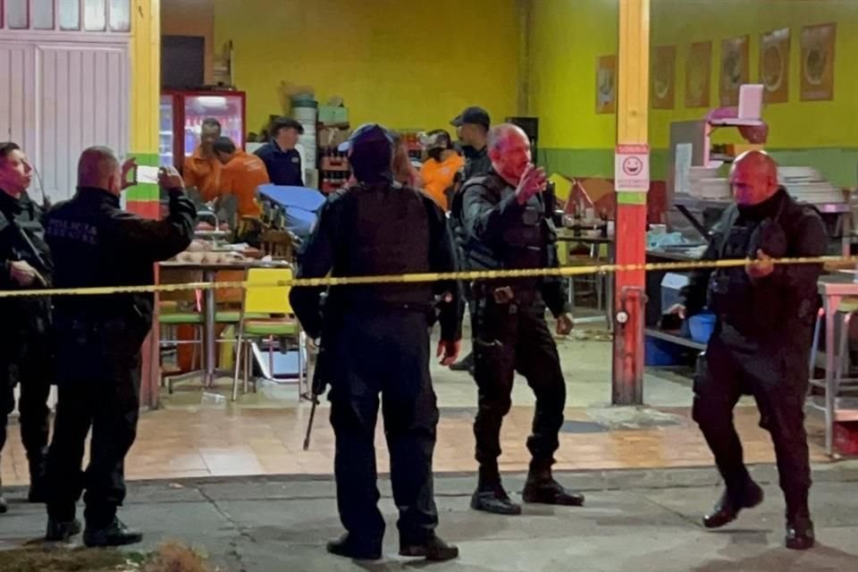 El robo ocurrió  robo en una taquería ubicada en la Calle José María Iglesias, en la Colonia Lomas de San Eugenio.