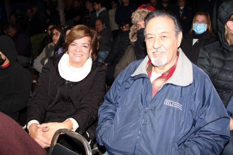 Silvia de Valdez y Enrique Valdez