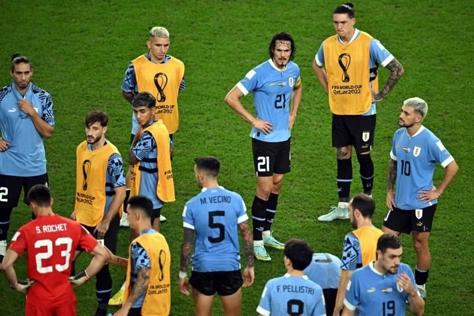 La Selección de Uruguay quedó eliminada del Mundial a pesar de vencer<br>el viernes 2-0 a Ghana.