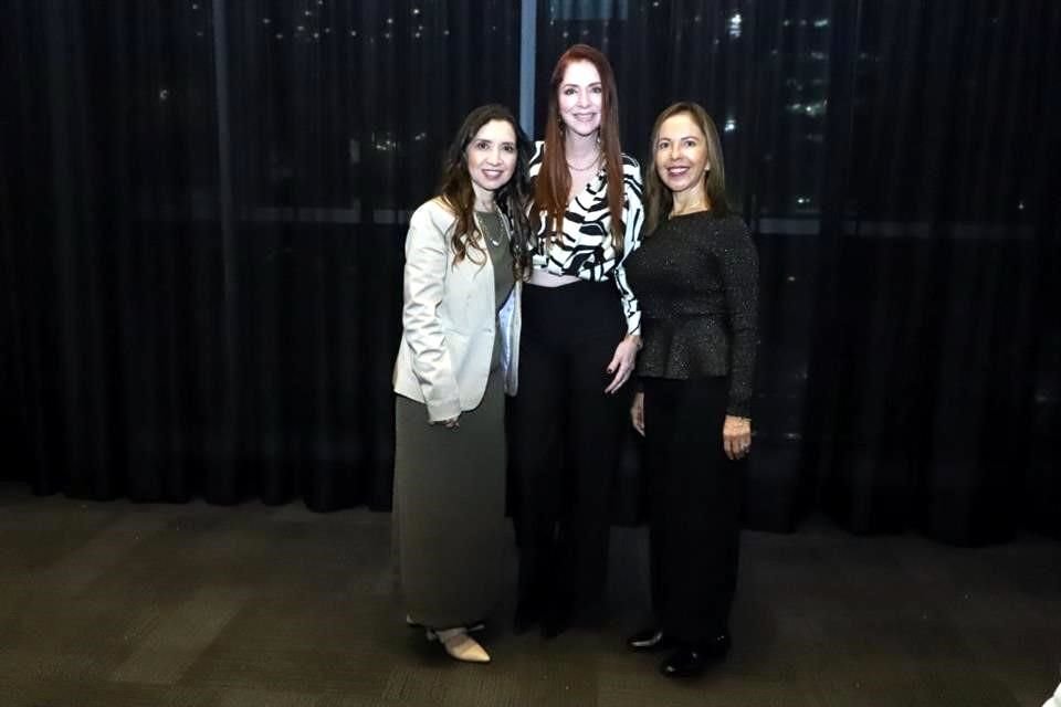 Madia Villarreal, Nora Elia García y Carmen Rodríguez