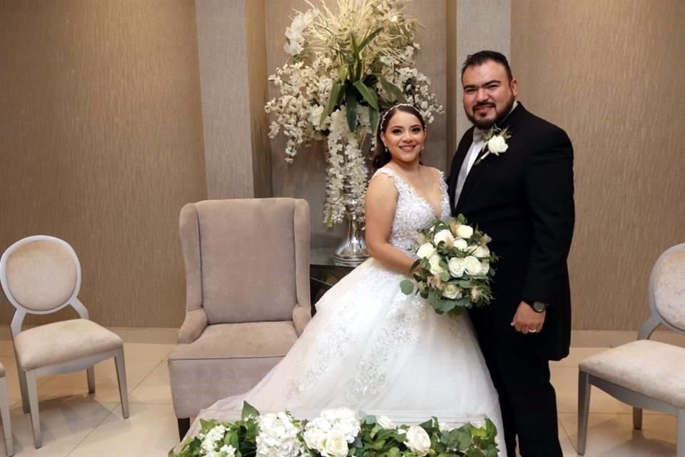 Hiram Rodríguez y Nancy Liñán
