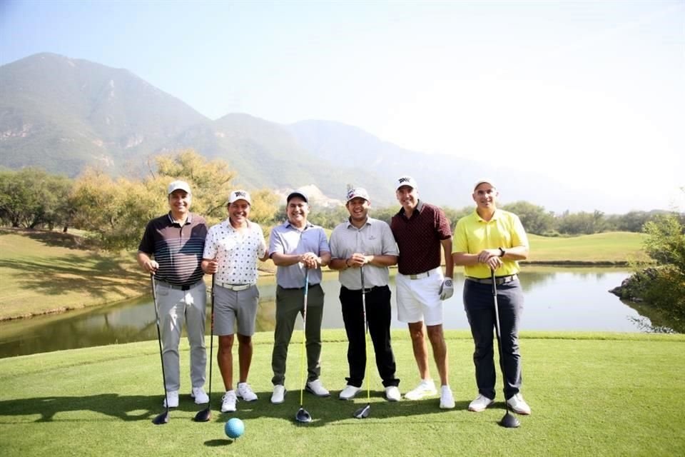 Enrique Montemayor, Omar Casas, José Carlos López, Enrique Livas, Luis González y Oscar Hinojosa