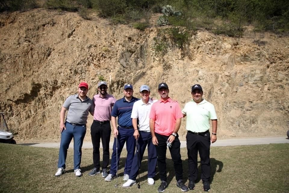 José Pablo Lara, Diego Gudiño, Andrés Madero, Mauricio Martínez, Victor Gutiérrez y Francisco de la Serna