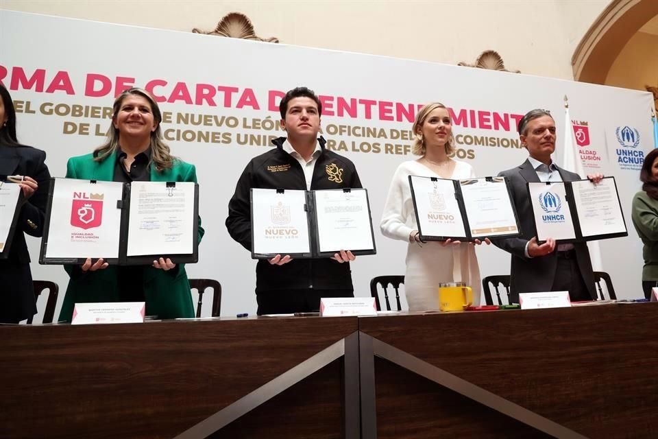 Durante el acto no se expusieron los puntos específicos de la carta de entendimiento, aunque se mencionó la intención de buscar nuevos esquemas de apoyo a los refugiados.