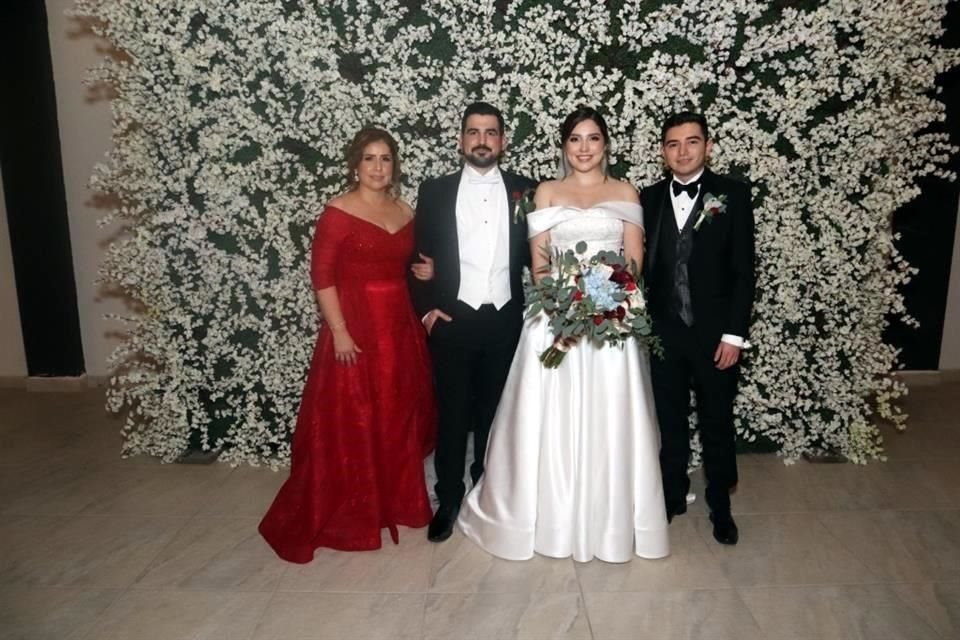 FAMILIA DE LA NOVIA Edith Cedillo Solís, LOS NOVIOS y Jorge Luis Dávila Cedillo