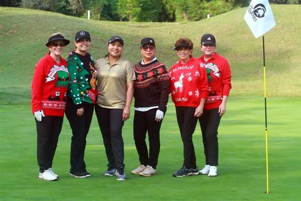 Gabriela Gil, Adriana Cantú, Claudia Alvarado, Imelda Cantú, María Esther Córdova y Mirna Escamilla de Flores