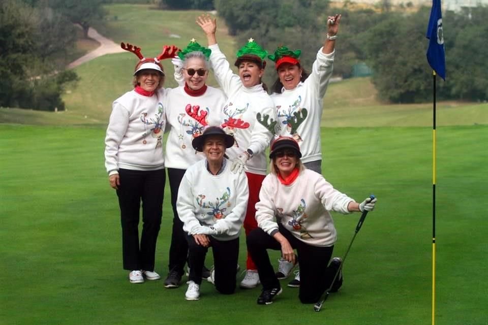 Vicky Ortiz de Pardo, Estrella Guzmán, Gabriela Quezada de Ortega, Susana Millares, Patrcia Gómez de Wise y Gilda Aguirre de García