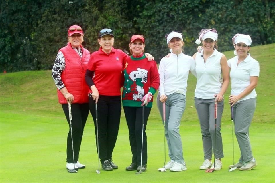 Belinda Cárdenas de Castilla, Cecilia de Javelly, Laura Pérez de Martínez, Rocío Guajardo de Azcárraga, Ana Cecilia Lozano de González y Fuensanta Nieto