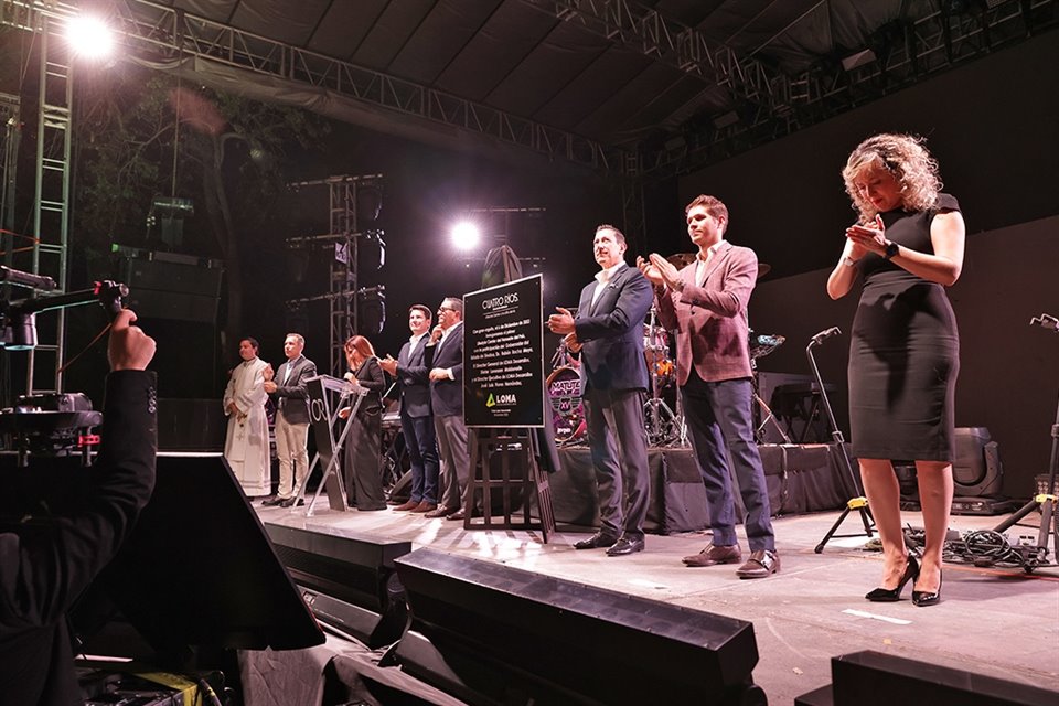 Párroco Cristian  Félix, Juan Manuel Ramírez, Paulina Gutiérrez, Javier Gaxiola Coppel, Dieter Lorenzen Maldonado, José Luis Flores, Rodolfo Cano y Janet Tostado