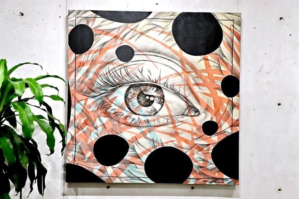 Obra expuesta durante la celebración de la galería Arte Actual por sus 50 años de vida.
