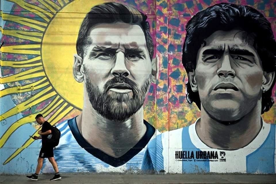 Maradona y Messi han sido los protagonistas de ambos mundiales donde hay grandes coincidiencias.