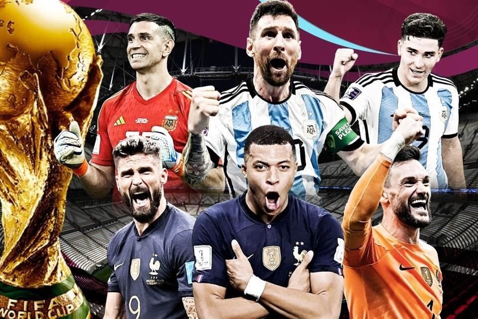 Argentina y Francia buscarán conquistar la gloria en Qatar 2022.