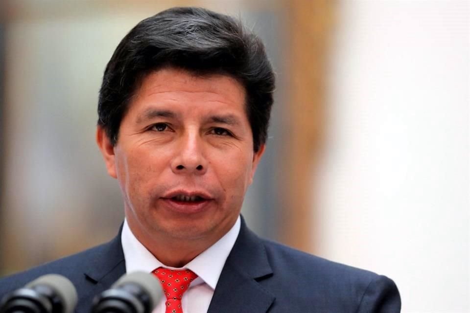 Pedro Castillo, ex Presidente de Perú. 