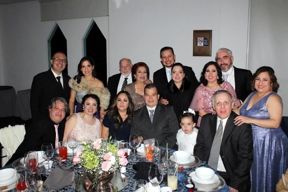 María José Uribe, Marcelo Ayala y Olga Bertha de la Garza