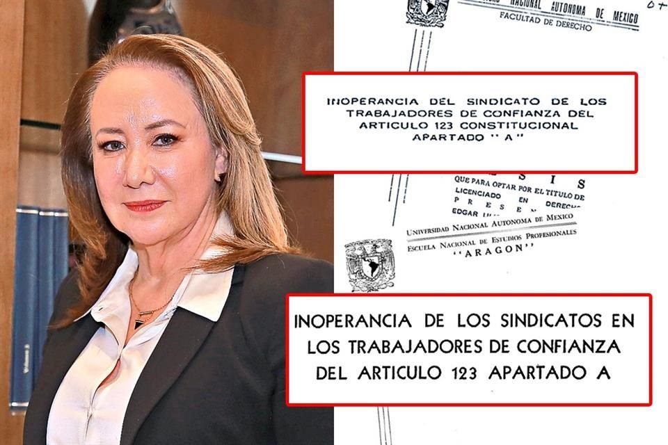 Ministra Yasmín Esquivel habría plagiado tesis en 1987 para obtener Licenciatura en Derecho, documentó el escritor Guillermo Sheridan.