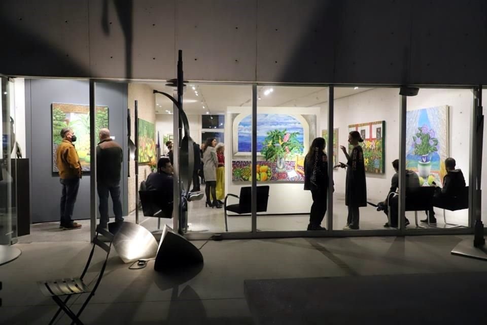 Vista nocturna de Arte Actual