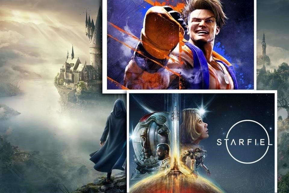 Hogwarts Legacy, Street Fighter 6 y Starfield son algunos de los más esperados del 2023.