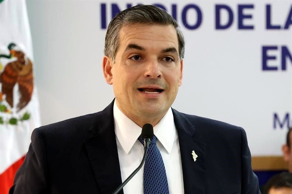 Mauro Guerra, presidente del Congreso local.