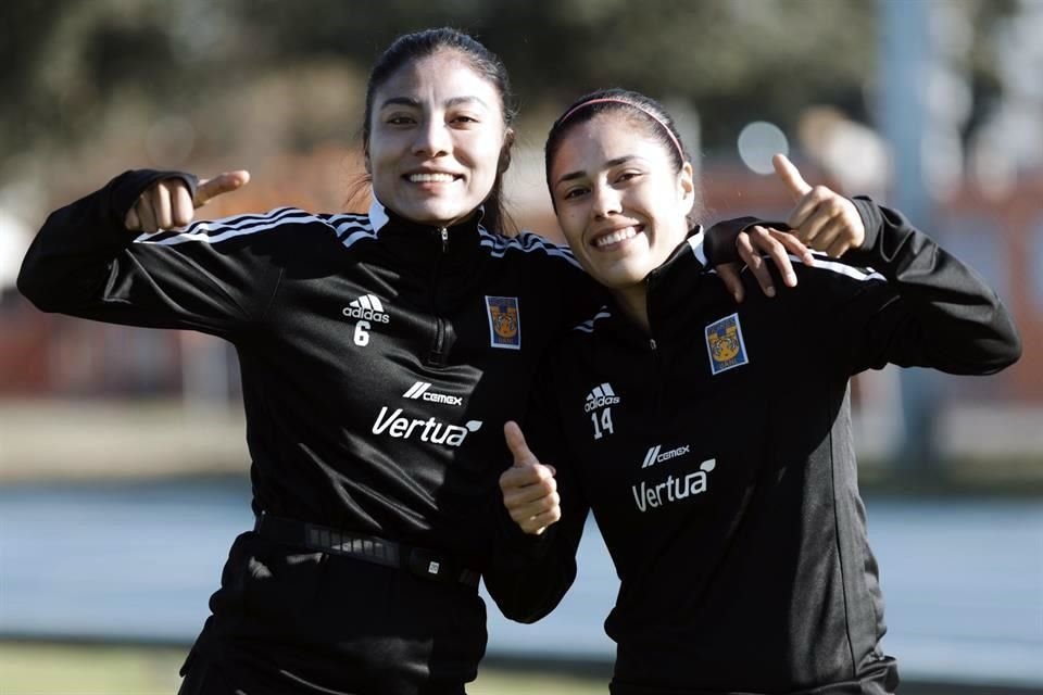 Tigres Femenil retomó la parte final de su pretemporada, en las instalaciones del Cedeco.