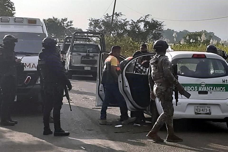 Autoridades desplegaron un operativo de seguridad en la zona.