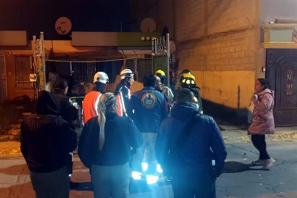 Bomberos recibieron el reporte de que había un fuerte olor a gas en un domicilio del fraccionamiento Jardines.