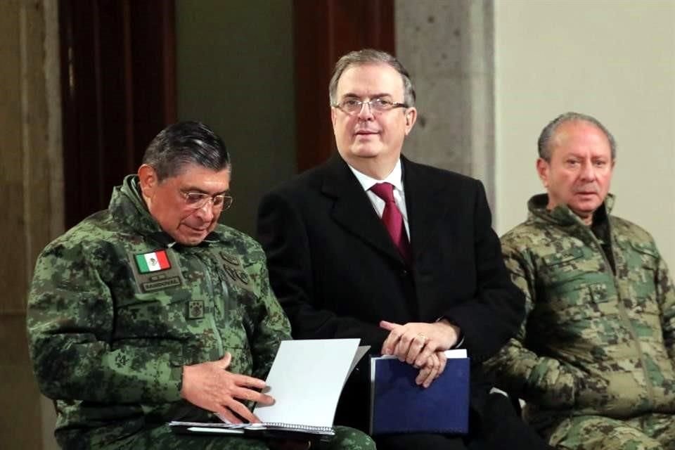 Marcelo Ebrard, Canciller en conferencia matutina de AMLO.