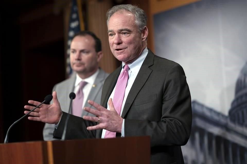 Tim Kaine, Senador demócrata por Virginia, destacó la captura de Ovidio Guzmán.