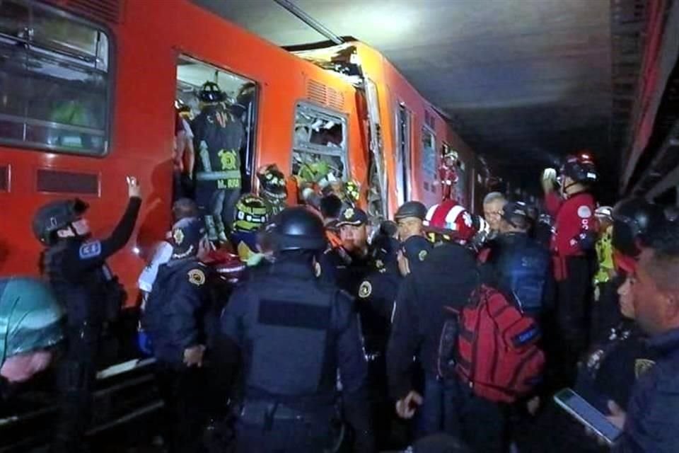 Diez días después del choque de dos trenes de la Línea 3 del Metro, el C5 reportó 9 personas que permanecen hospitalizadas.