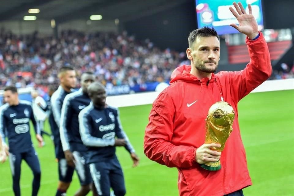 Hugo Lloris anunció su retiro de la selección francesa, con la que logró el título en Rusia 2018.