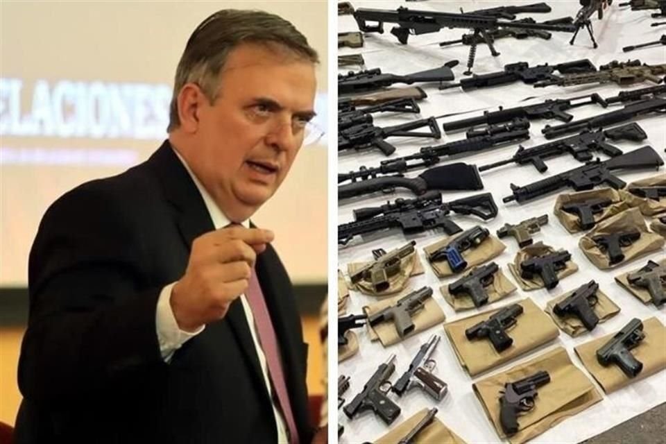 El Canciller Marcelo Ebrard pidió a embajadores exigir el freno al tráfico de armas.