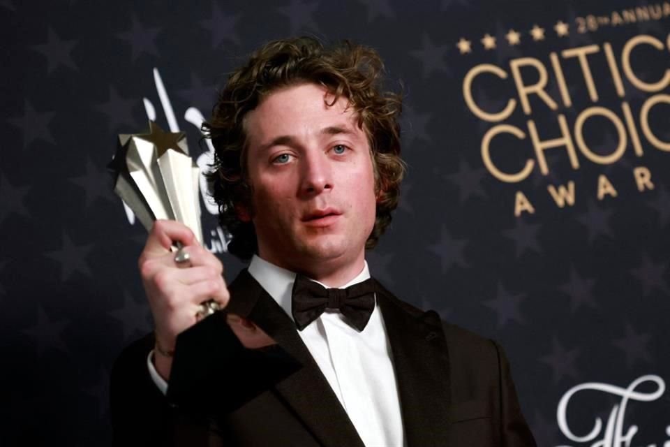 Jeremy Allen White se llevó el premio de Mejor Actor en una Serie de Comedia, por 'The Bear'.