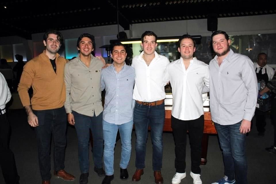 Guillermo Rodarte, José Daniel Gaxiola, Eduardo Letayf, Gerardo Lozano, Federico Odriozola y Mauricio Trigos