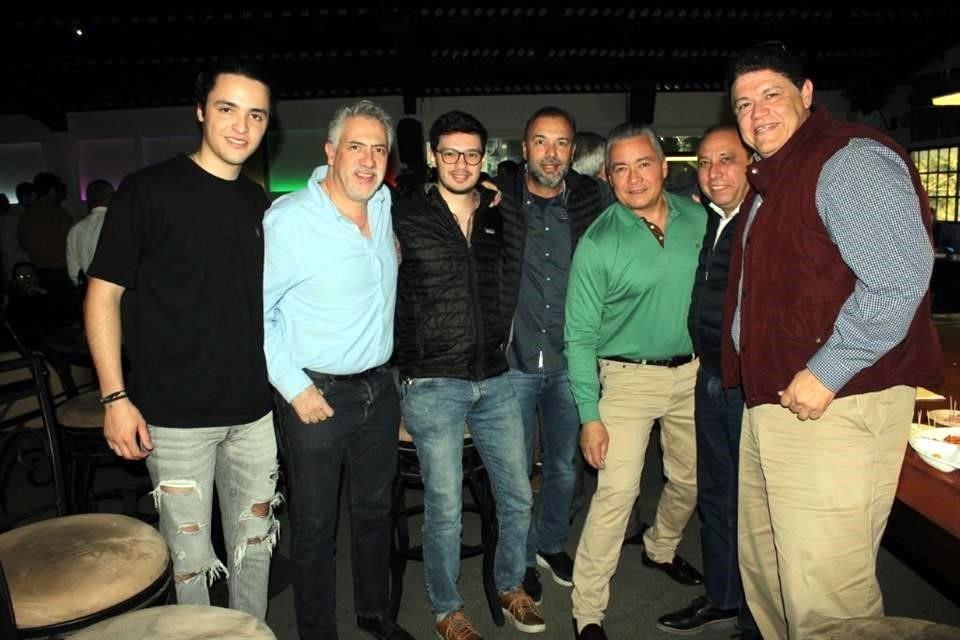 Alejandro Valle, Óscar Carnevali, Gerardo Solano, Alejandro Valle Martínez, Gerardo Solano de Hoyos, Héctor Márquez y René Juárez