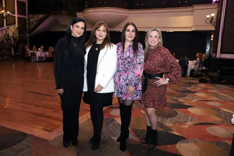 Leticia Cortina, Lupita Cortina, Margot Cortina y Norma Garza