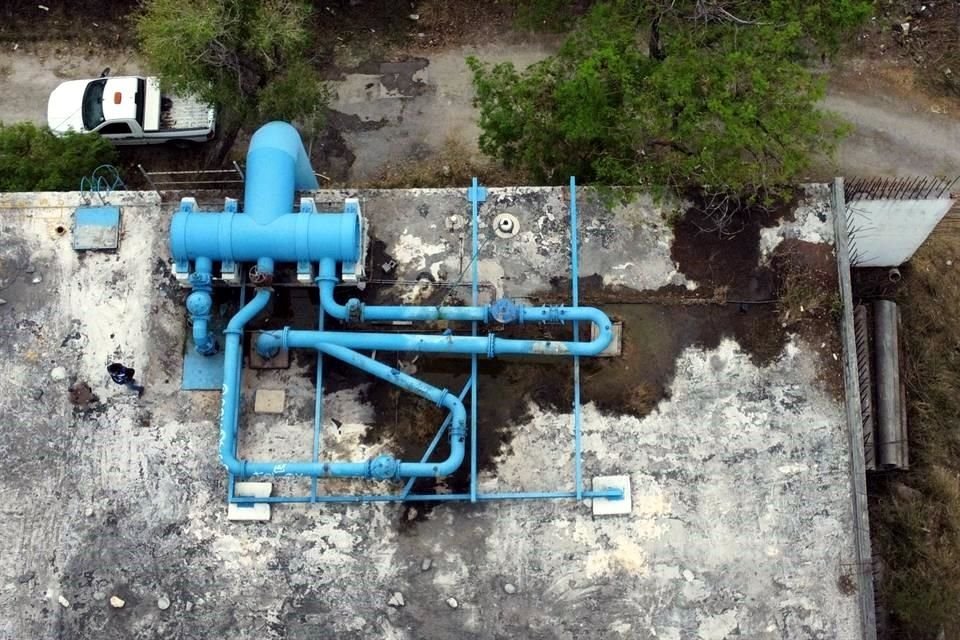 Especialistas realizaron mediciones y supervisando la zona del Tanque Miguel Alemán.