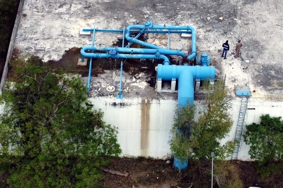 Los trabajos en la válvula del tanque Miguel Alemán ocasionaron el corte por al menos 12 horas en sectores de Apodaca, Guadalupe y San Nicolás.