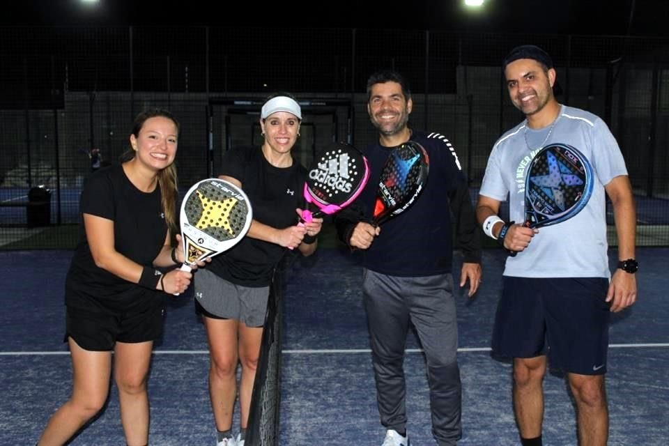 Barbara Wiesenberger, Priscila Cárdenas, Félix Domínguez y Fernando Sosa