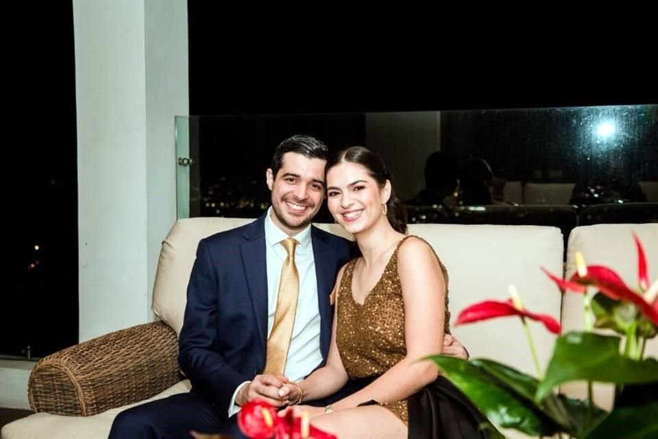 Marcelo Mejía Chapa y Ángela Valdés de la Garza
