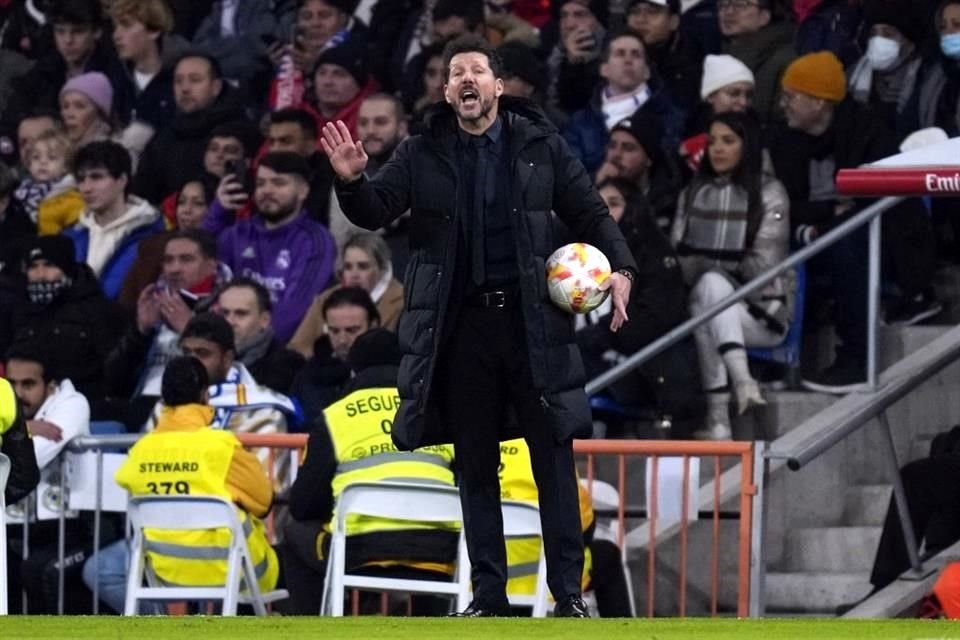Diego Simeone intentó que su equipo controlara el partido, pero al 79' llegó el gol de Rodrygo.