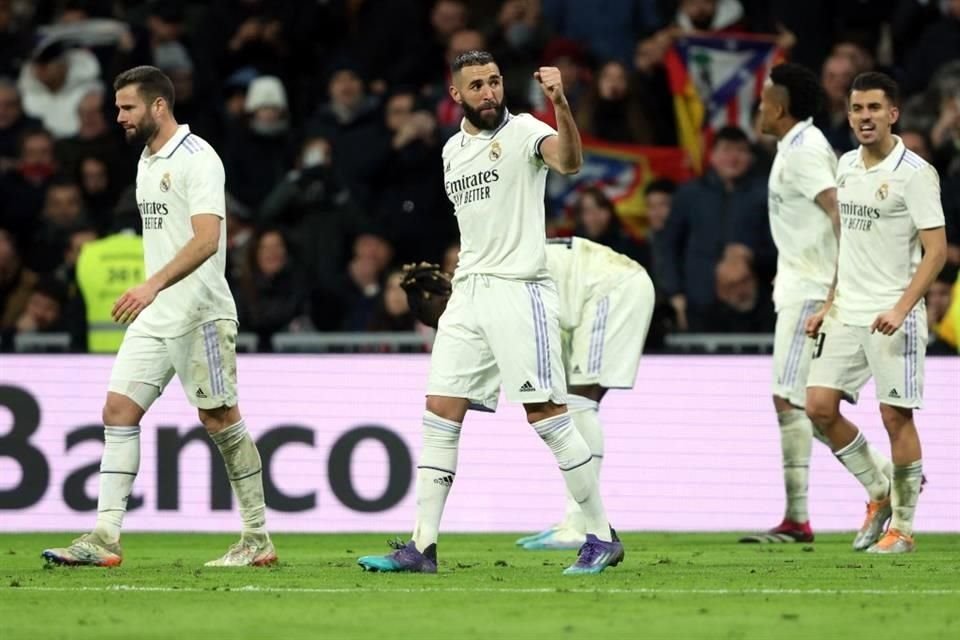 Karim Benzema fue el encargado de poner el 2-1.