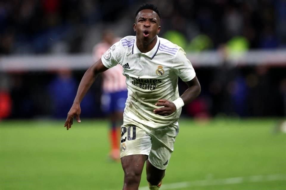 Vinícius Jr. sacó el carácter y marcó el tercer tanto.