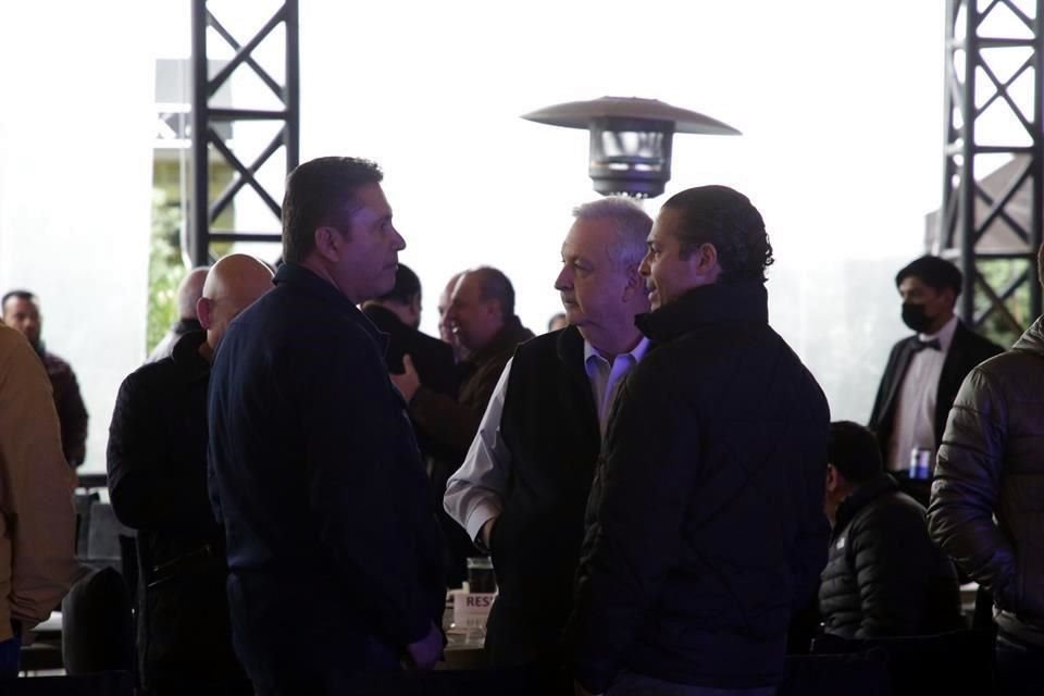 El ex diputado Álvaro Ibarra, el fiscal Anticorrupción, Javier Garza y Garza, y el actual encargado de la Fiscalía General, el vicefiscal Pedro Arce.