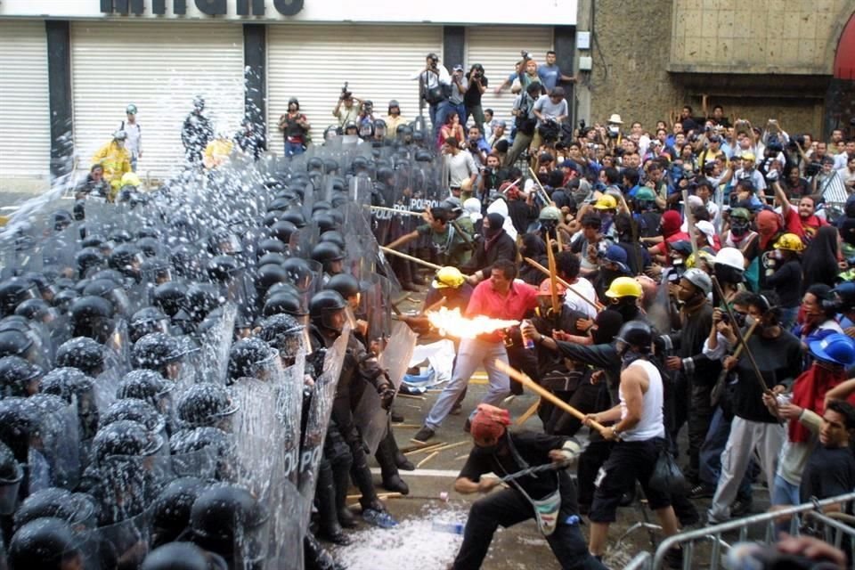 El enfrentamiento se registró en el Centro de Guadalajara.